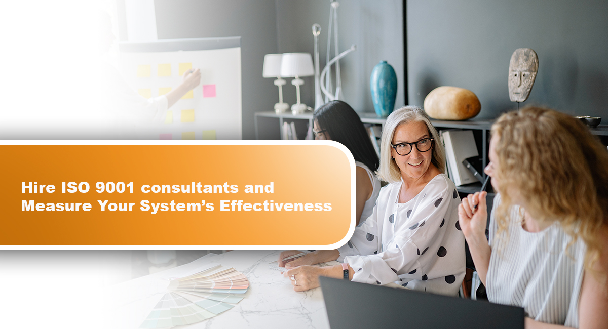 Hire ISO 9001 consultants and Measure Your System’s Effectiveness