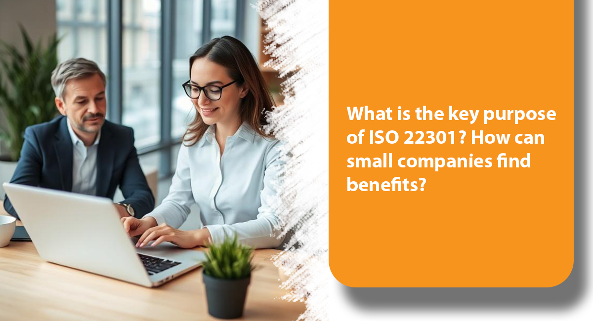 What is the key purpose of ISO 22301